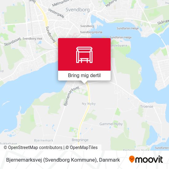 Bjernemarksvej (Svendborg Kommune) kort