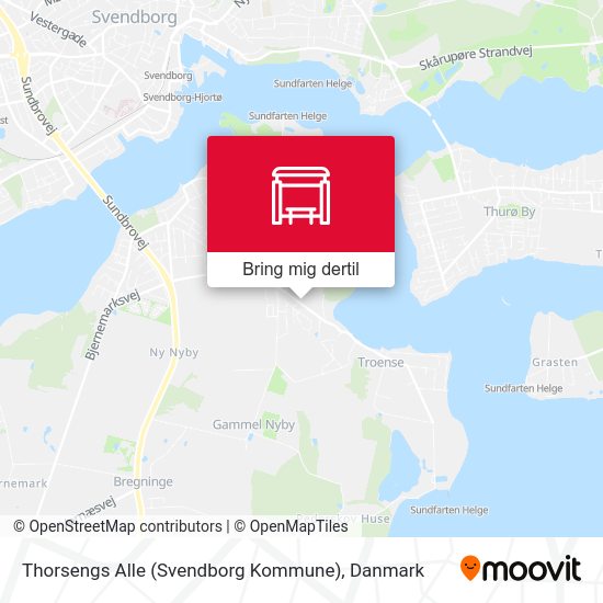 Thorsengs Alle (Svendborg Kommune) kort