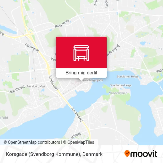 Korsgade (Svendborg Kommune) kort