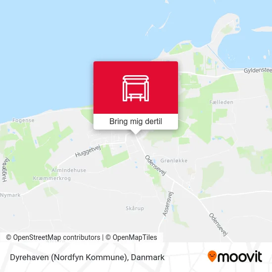 Dyrehaven (Nordfyn Kommune) kort