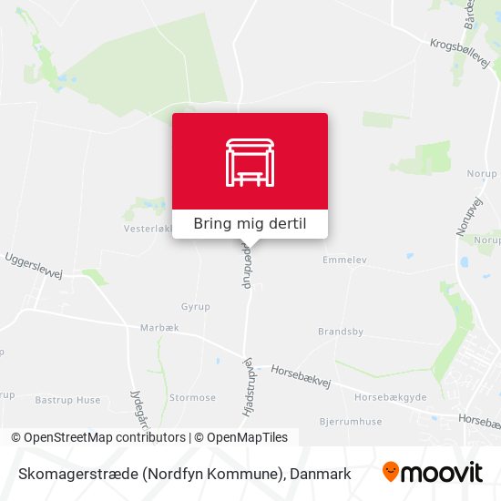 Skomagerstræde (Nordfyn Kommune) kort