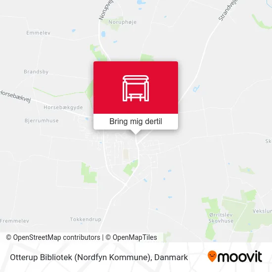 Otterup Bibliotek (Nordfyn Kommune) kort
