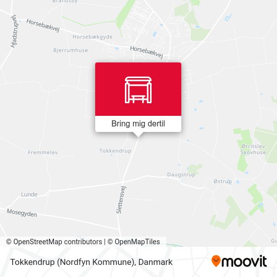 Tokkendrup (Nordfyn Kommune) kort