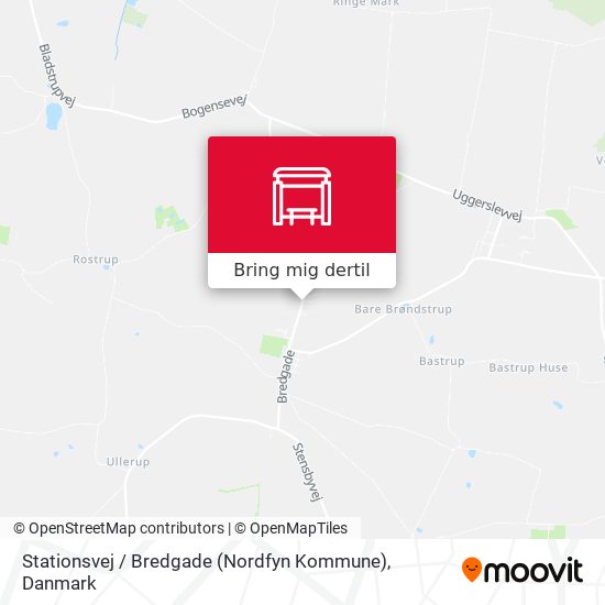 Stationsvej / Bredgade (Nordfyn Kommune) kort