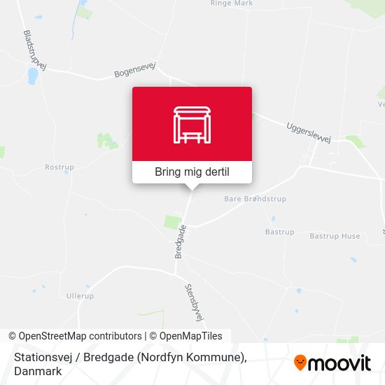 Stationsvej / Bredgade (Nordfyn Kommune) kort