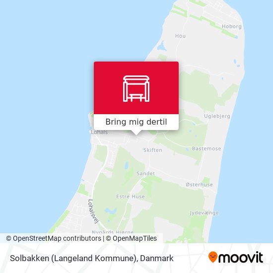 Solbakken (Langeland Kommune) kort