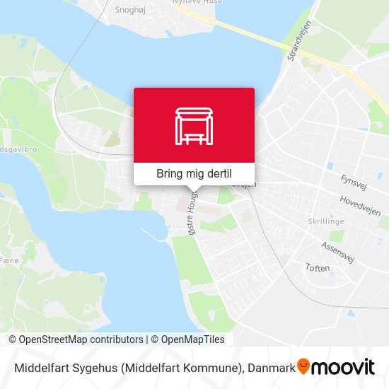 Middelfart Sygehus (Middelfart Kommune) kort