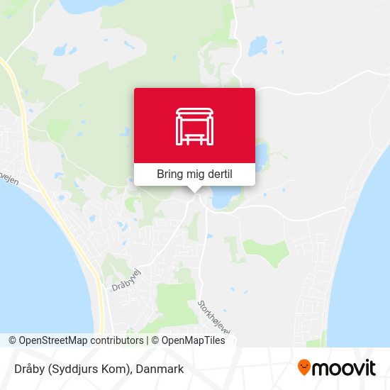 Dråby (Syddjurs Kom) kort