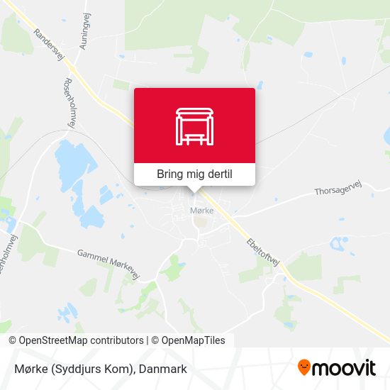 Mørke (Syddjurs Kom) kort