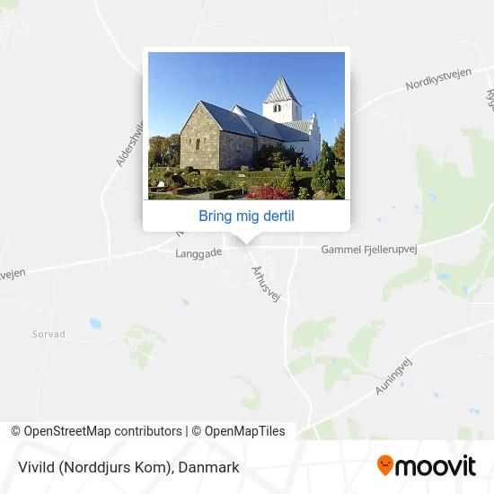 Vivild (Norddjurs Kom) kort