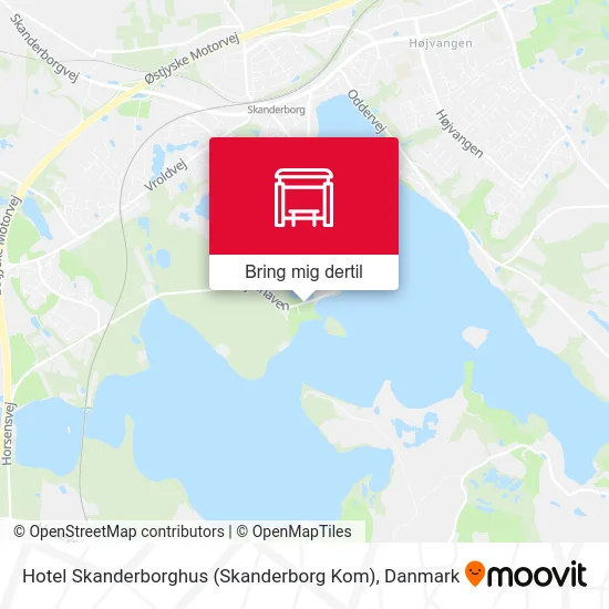Hotel Skanderborghus (Skanderborg Kom) kort