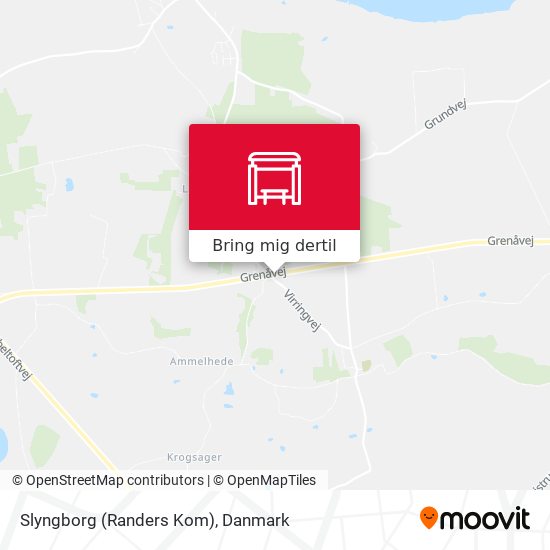 Slyngborg (Randers Kom) kort