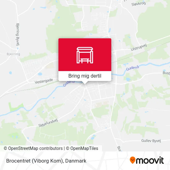 Brocentret (Viborg Kom) kort