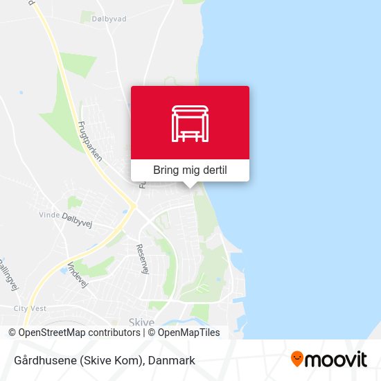 Gårdhusene (Skive Kom) kort