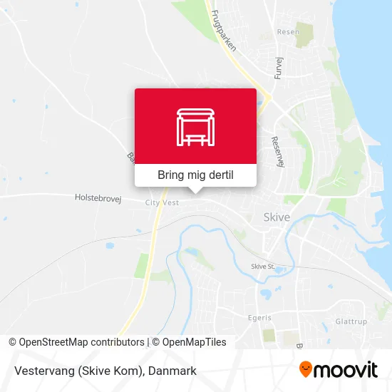 Vestervang (Skive Kom) kort