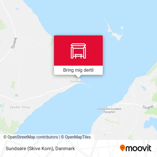 Sundsøre (Skive Kom) kort