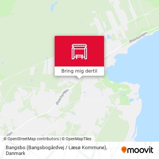 Bangsbo (Bangsbogårdvej / Læsø Kommune) kort