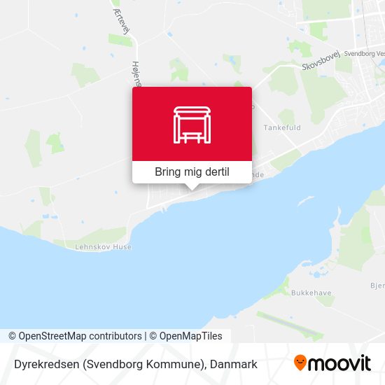 Dyrekredsen (Svendborg Kommune) kort