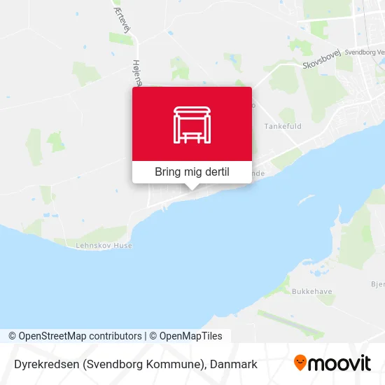 Dyrekredsen (Svendborg Kommune) kort