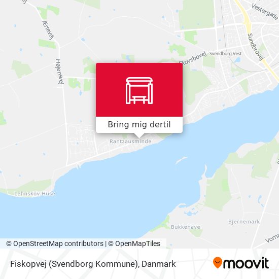 Fiskopvej (Svendborg Kommune) kort