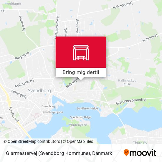 Glarmestervej (Svendborg Kommune) kort