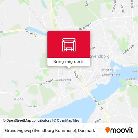 Grundtvigsvej (Svendborg Kommune) kort