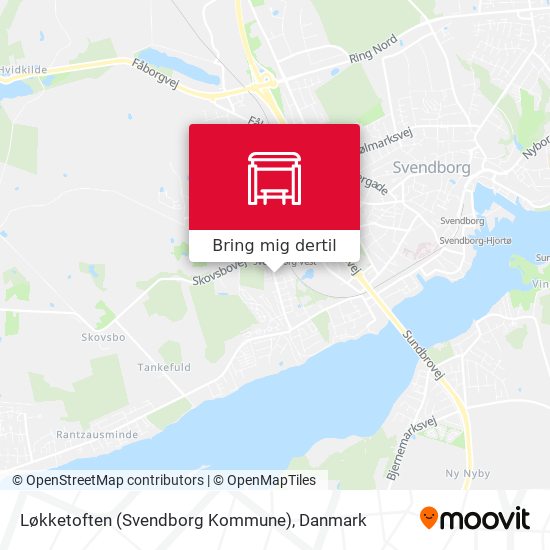 Løkketoften (Svendborg Kommune) kort