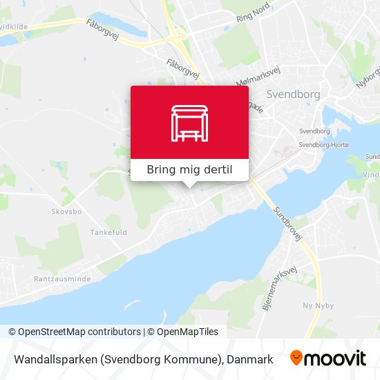 Wandallsparken (Svendborg Kommune) kort