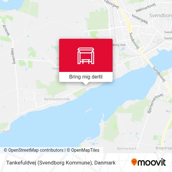 Tankefuldvej (Svendborg Kommune) kort