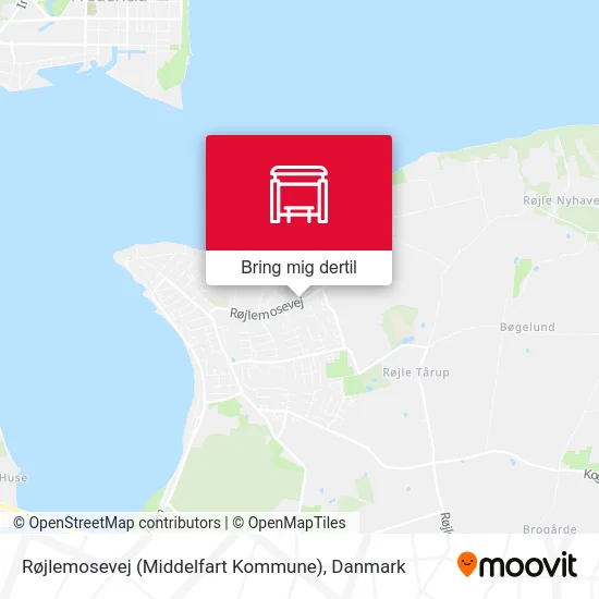 Røjlemosevej (Middelfart Kommune) kort