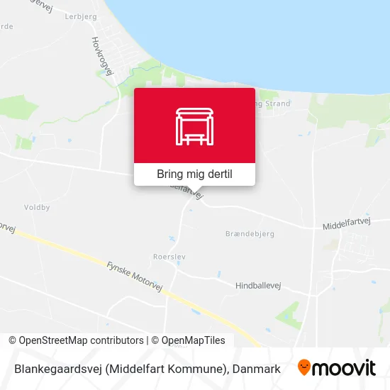 Blankegaardsvej (Middelfart Kommune) kort
