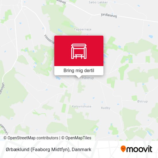 Ørbæklund (Faaborg Midtfyn) kort