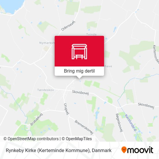 Rynkeby Kirke (Kerteminde Kommune) kort