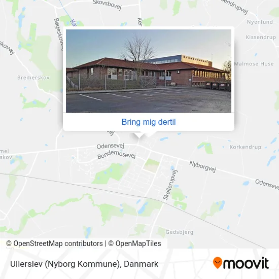 Ullerslev (Nyborg Kommune) kort