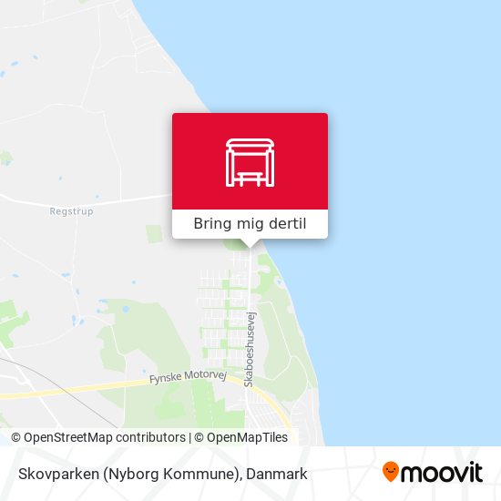 Skovparken (Nyborg Kommune) kort