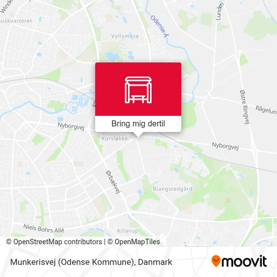 Munkerisvej (Odense Kommune) kort