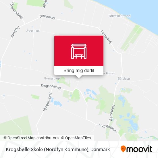 Krogsbølle Skole (Nordfyn Kommune) kort