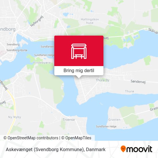 Askevænget (Svendborg Kommune) kort