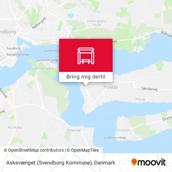 Askevænget (Svendborg Kommune) kort