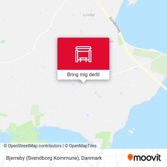 Bjerreby (Svendborg Kommune) kort
