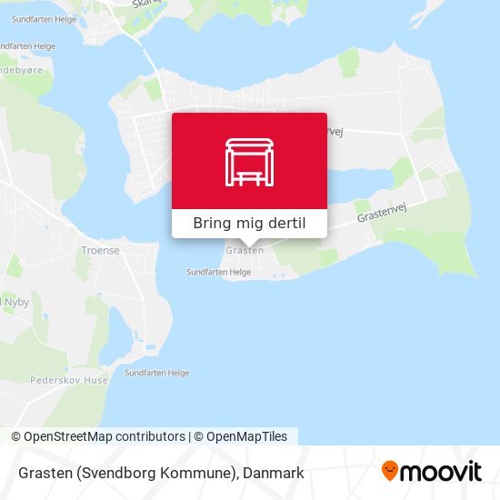 Grasten (Svendborg Kommune) kort