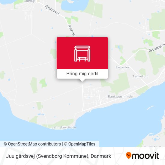 Juulgårdsvej (Svendborg Kommune) kort