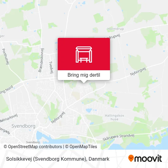 Solsikkevej (Svendborg Kommune) kort