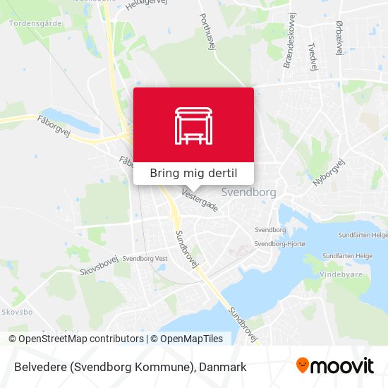 Belvedere (Svendborg Kommune) kort
