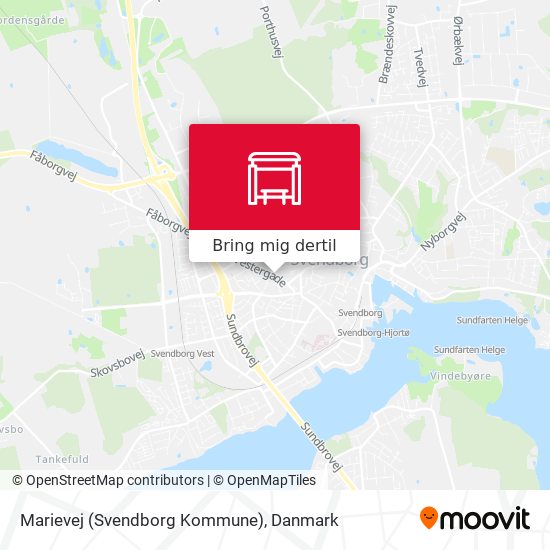 Marievej (Svendborg Kommune) kort