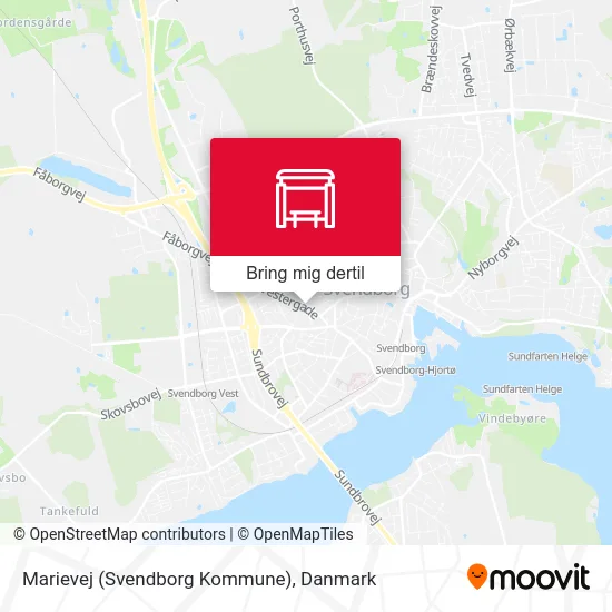 Marievej (Svendborg Kommune) kort