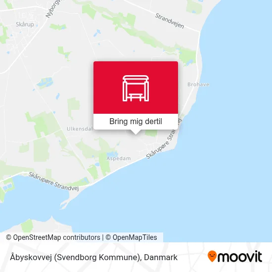 Åbyskovvej (Svendborg Kommune) kort