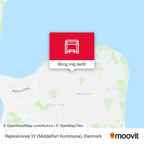 Røjleskovvej 32 (Middelfart Kommune) kort