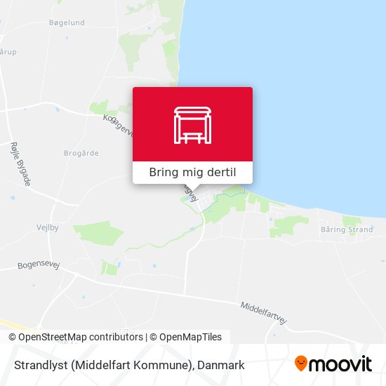 Strandlyst (Middelfart Kommune) kort