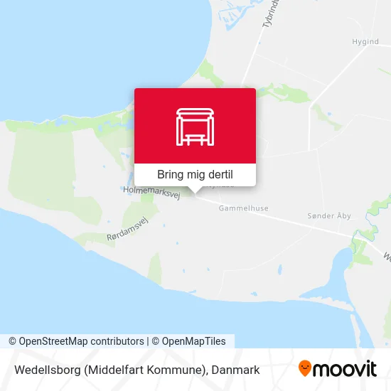 Wedellsborg (Middelfart Kommune) kort